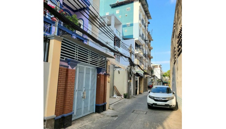 BÁN NHÀ 3 TẦNG, HẺM XE HƠI THẲNG MỘT TRỤC - ÂU DƯƠNG LÂN - KHU VỰC XÂY DỰNG CAO TẦNG - 100M2 - GIÁ 12 TỶ